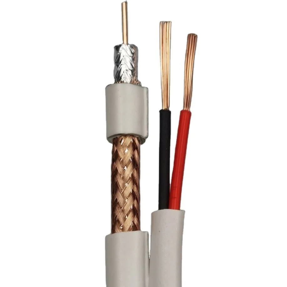 Communication Coaxial Cable Price Per Meter RG6 Coaxial Cables RG6+Power Line Coaxial Cable