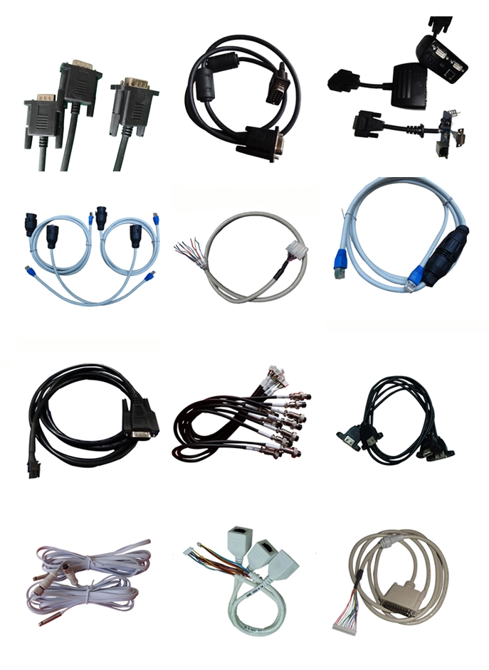 OEM Custom Waterproof Automation Medical Equipment Wire Harness Cable Assembly Awm 20624 80c 60V VW-1 FFC, 24 Pin Flat FFC VGA Lvds Cable