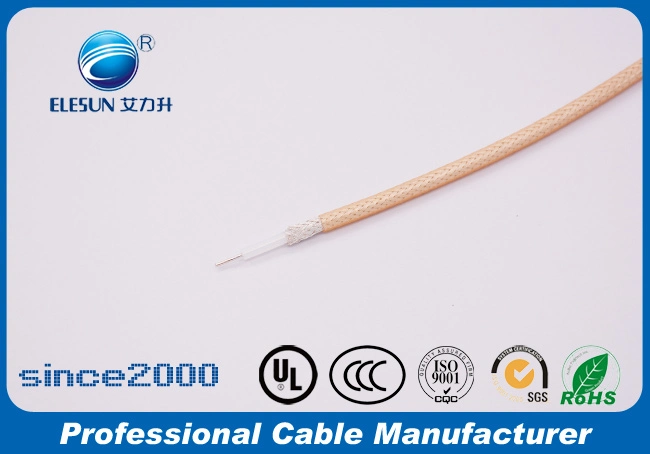 50ohm RF Cable Best Quality Low Loss Rg316 High Temperature Coaxial Cable for Good Communication